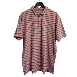 LL Bean polo men's XLT tall stripe business casual preppy traditional fit 510760